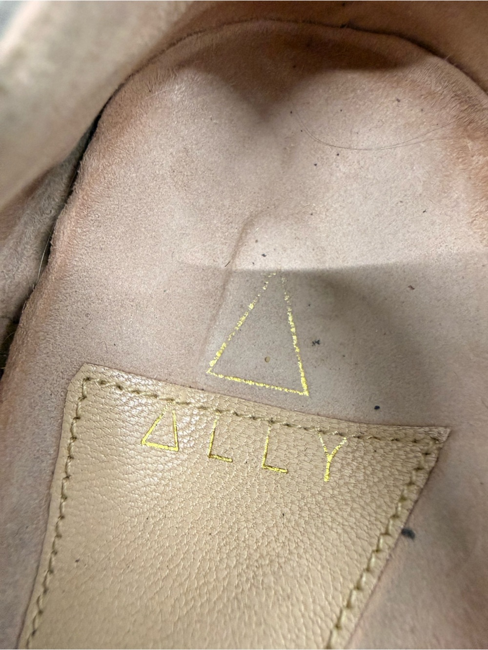 ALLY Shoes Gray Suede Forever Flat Pointed Toe Comfort Ballet Flats 7.5 - Picture 7 of 11